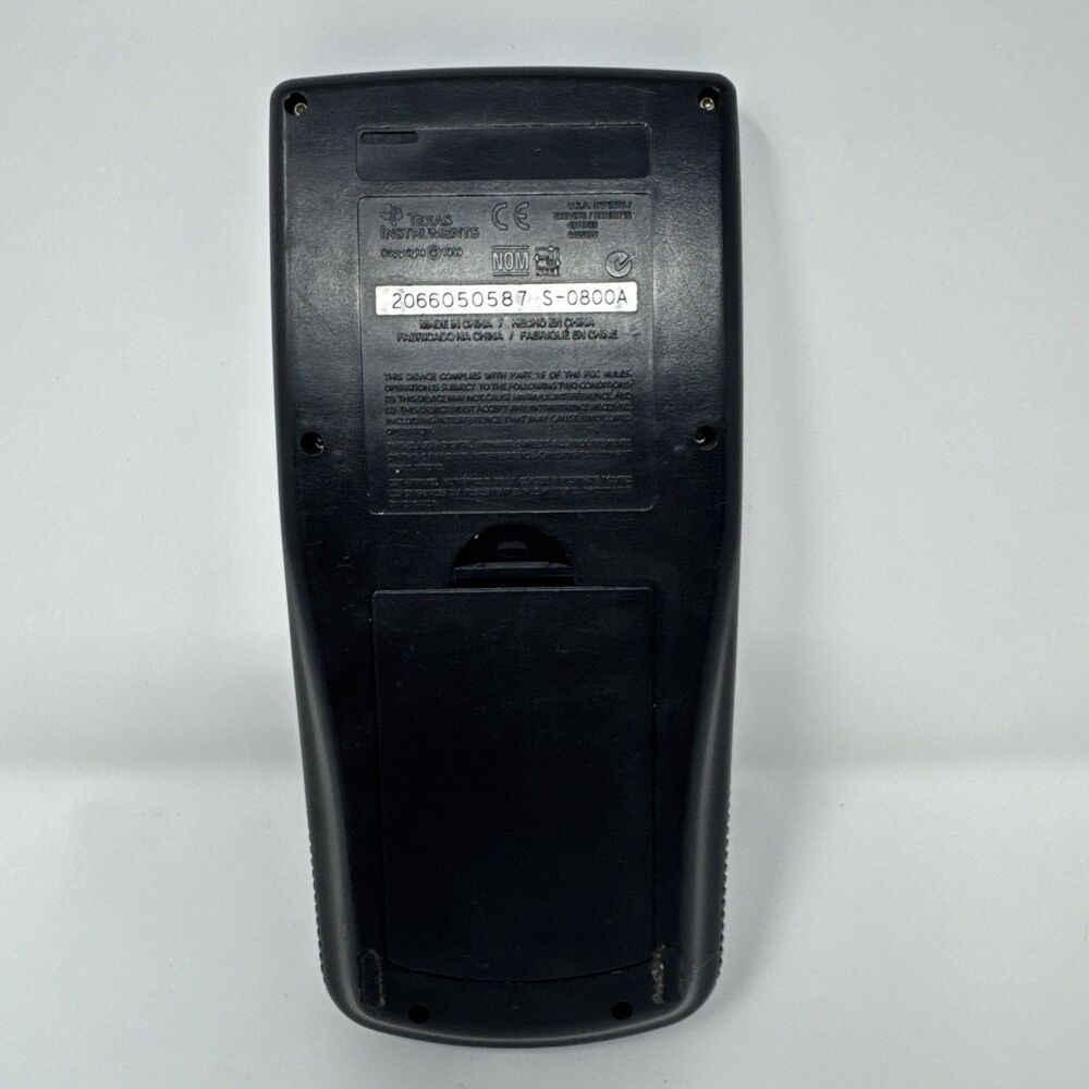 Texas Instruments TI-83 Plus Graphing Calculator Black Tested Good Condition. - Picture 2 of 5